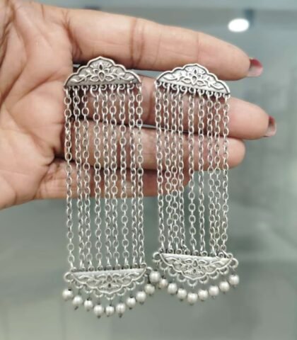 EARRING  STUD SILVER
