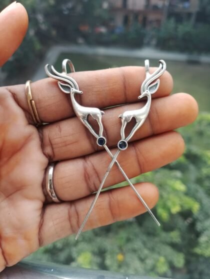 EAR CUFF STONE- BLUE