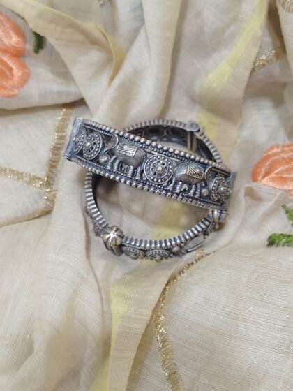 SCREW KADA ELEPHANT DESIGN SILVER - SINGLE PIECE