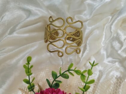 ADJUSTABLE BRACELET GOLDEN  - SINGLE PIECE