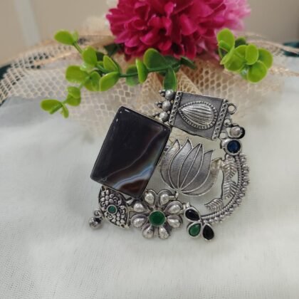 FUSION RING MONALISA STONE