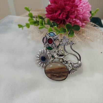 FUSION RING MONALISA STONE