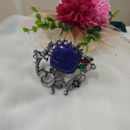 FUSION RING MONALISA STONE-BLUE