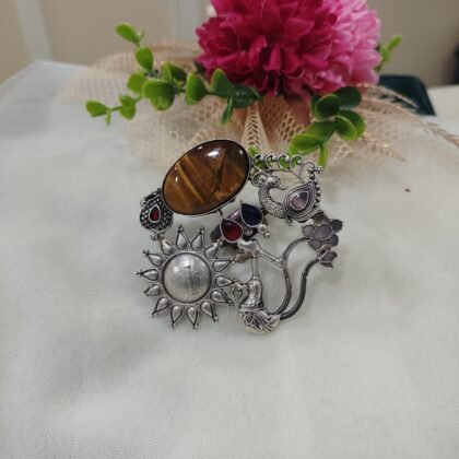 FUSION RING MONALISA STONE