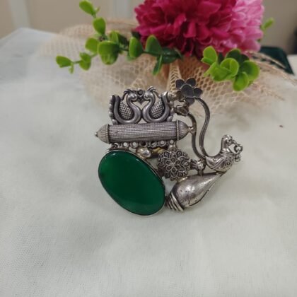 FUSION RING MONALISA STONE-GREEN