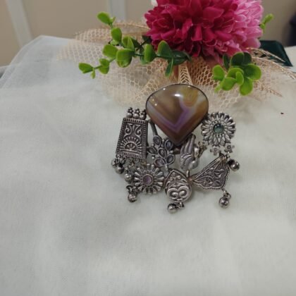 FUSION RING MONALISA STONE