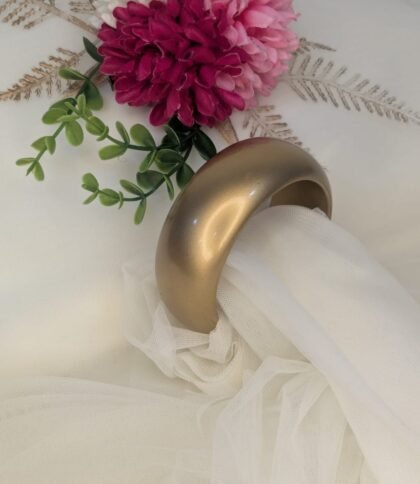 RESIN BANGLE (SIZE-2.6) GOLDEN